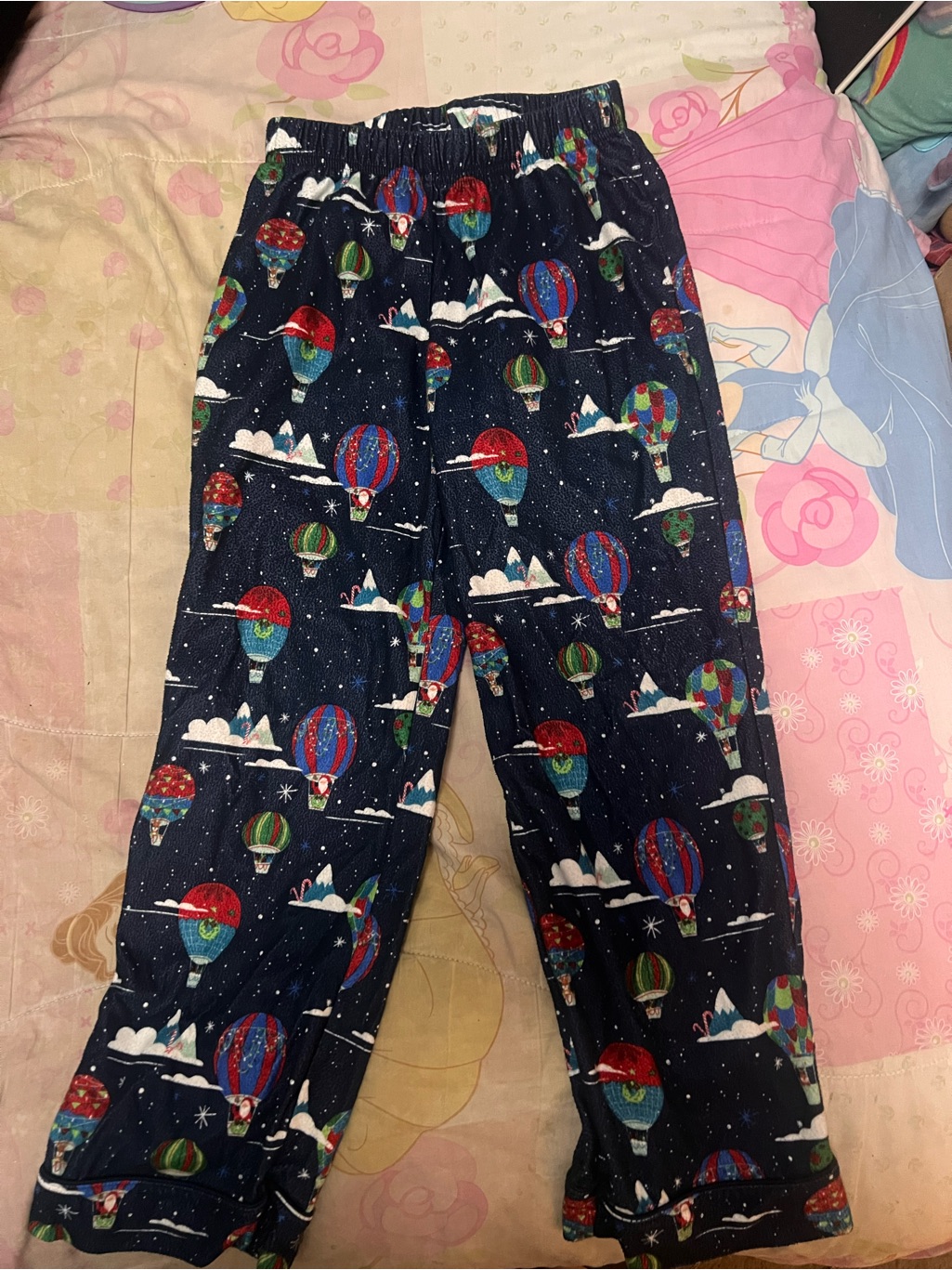 Wonder Nation Navy Hot Air Balloon Pajama Pants
